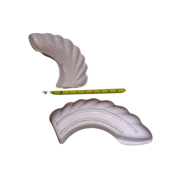 VTG Lane & Co Green Cream Ceramic Leaf Chip and Dip Lazy Susan Candy Dish 1960 - Picture 14 of 14